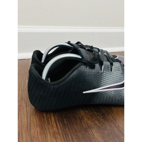 Nike Zoom Ja Fly 3 Black & Iridescent Elite Track Spikes Shoes ~Sz 12 - Picture 3 of 11